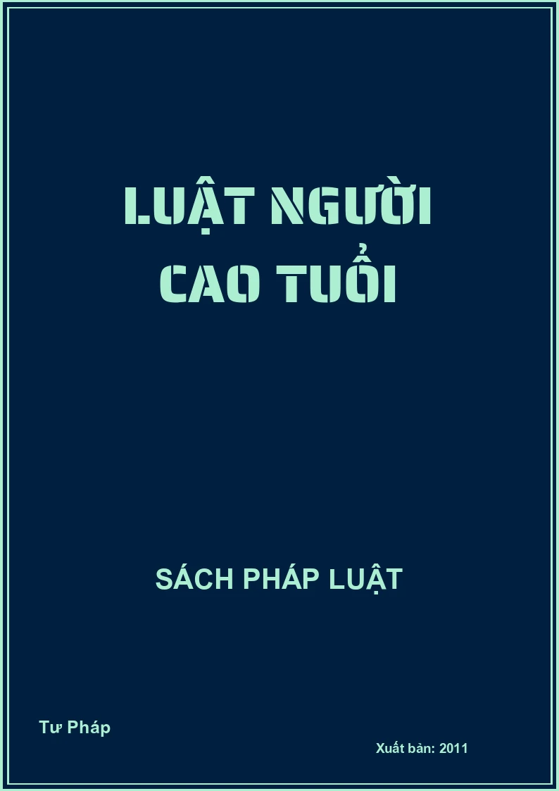 Luật người cao tuổi