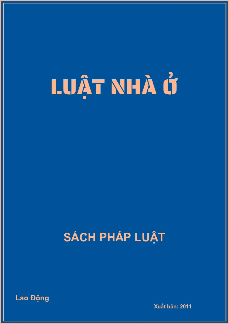 Luật nhà ở