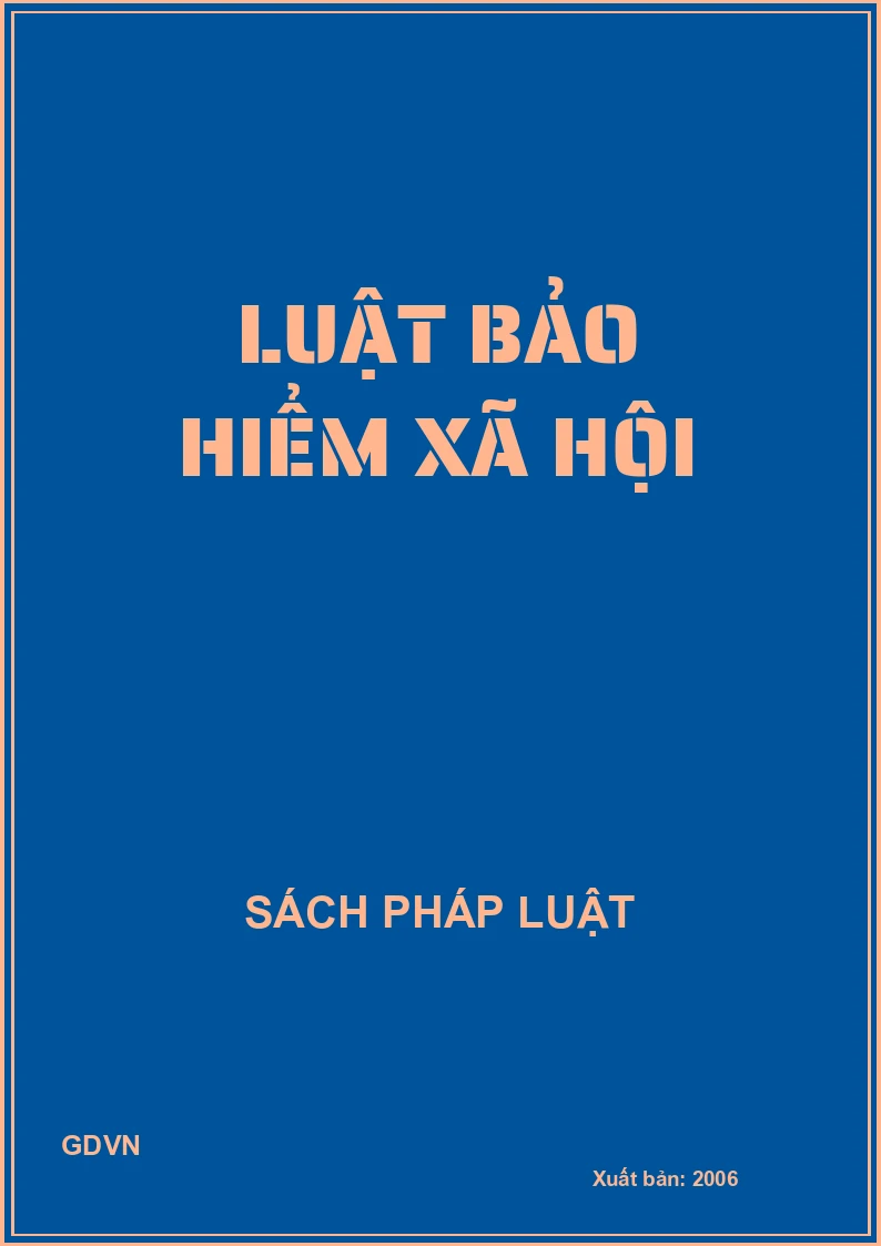 Luật bảo hiểm xã hội