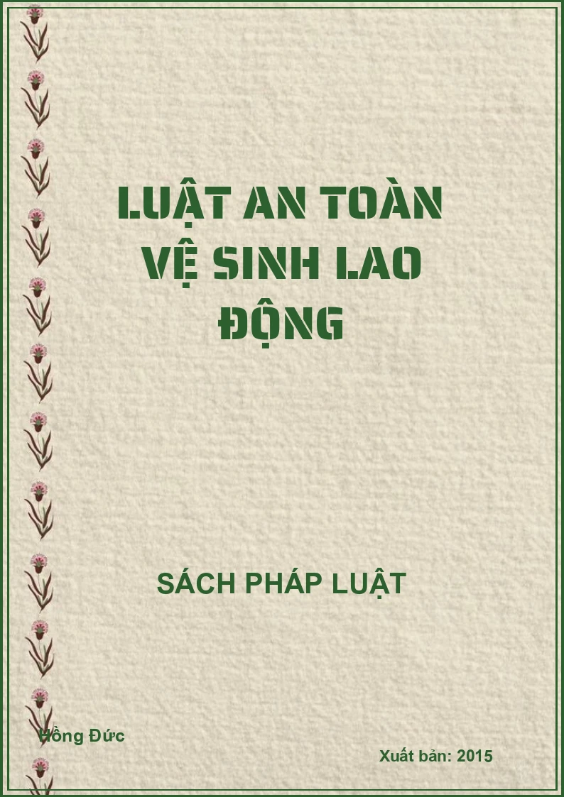 Luật an toàn vệ sinh lao động