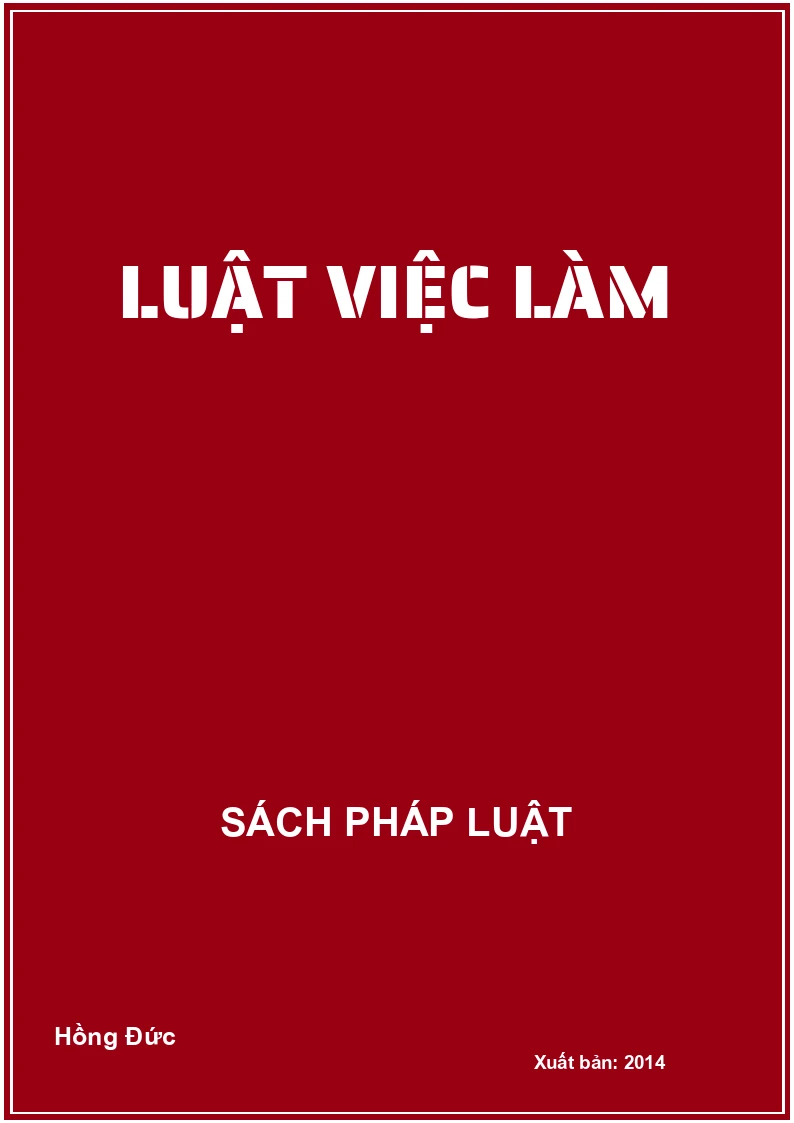 Luật việc làm