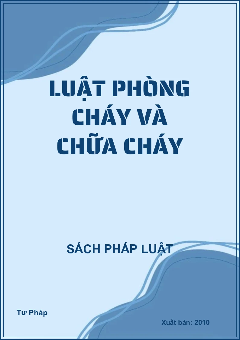 Luật phòng cháy và chữa cháy