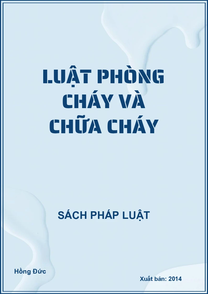 Luật phòng cháy và chữa cháy