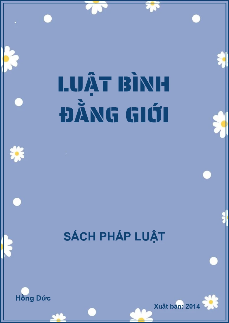 Luật bình đằng giới