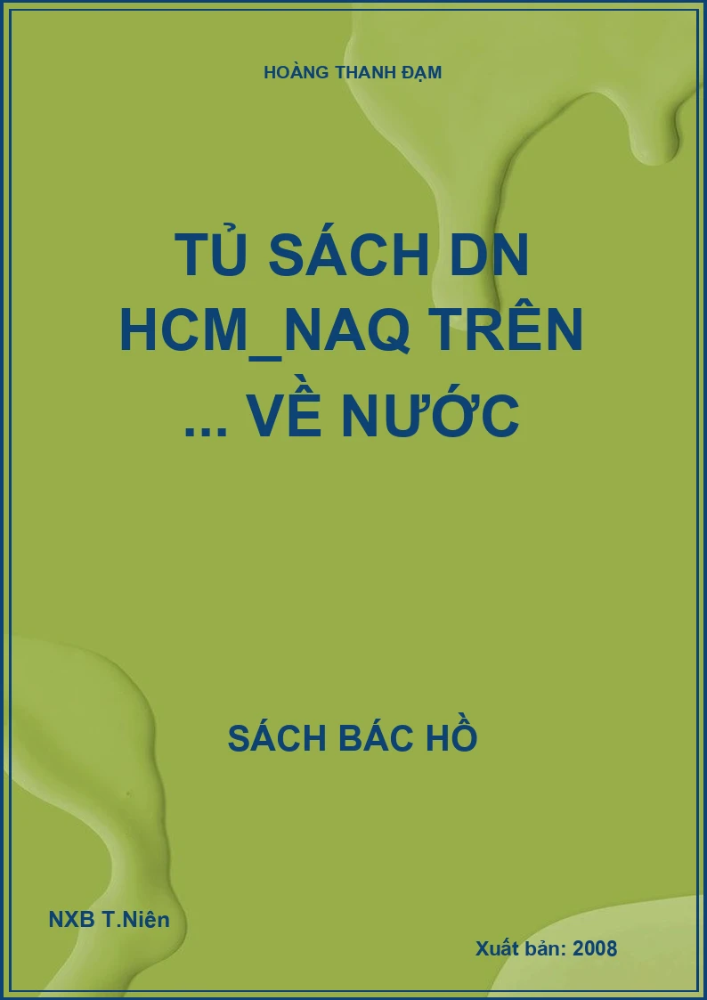 Tủ sách DN HCM_NAQ trên ... về nước