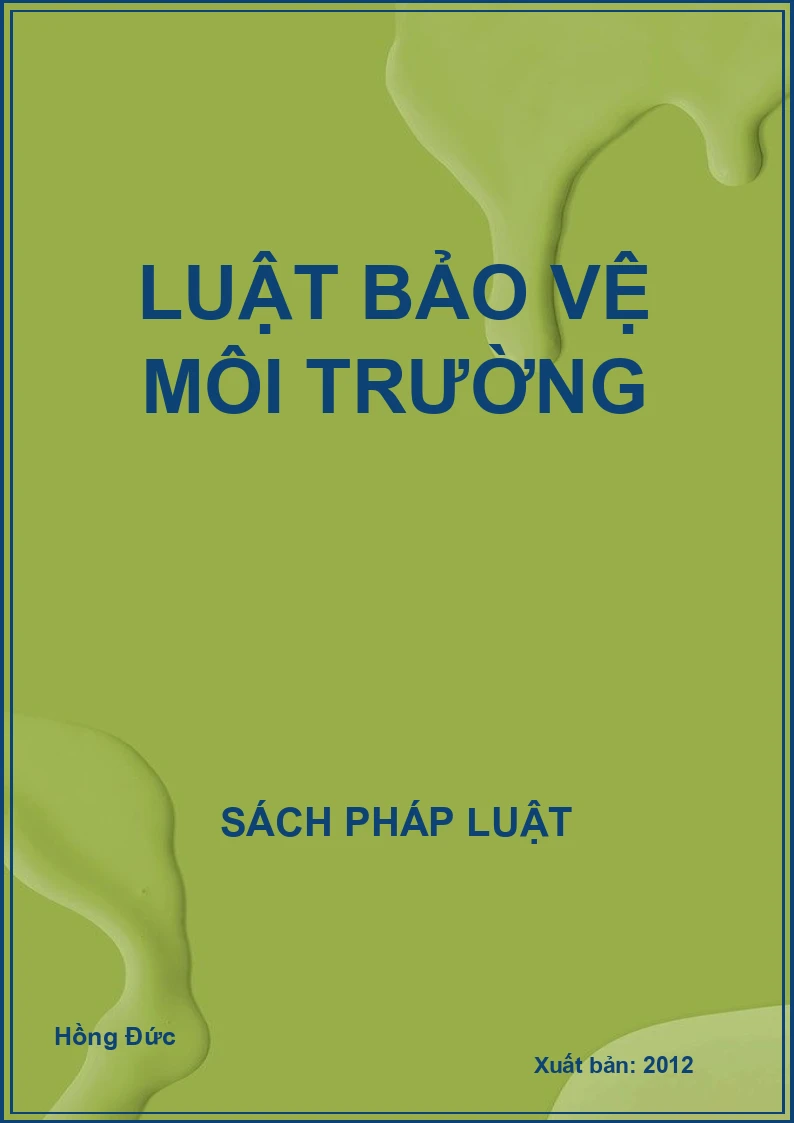 Luật bảo vệ môi trường