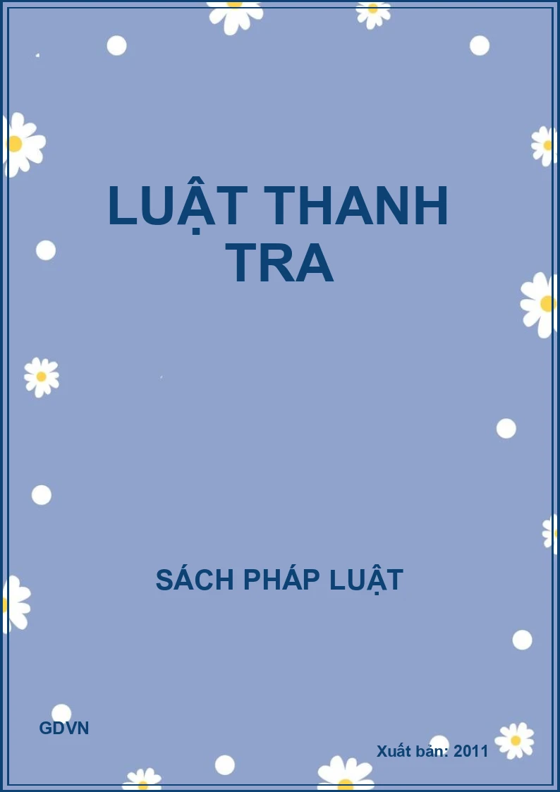 Luật thanh tra