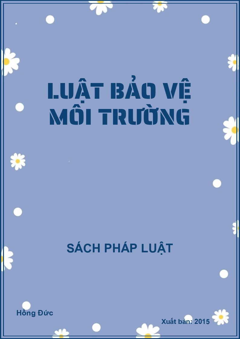 Luật bảo vệ môi trường