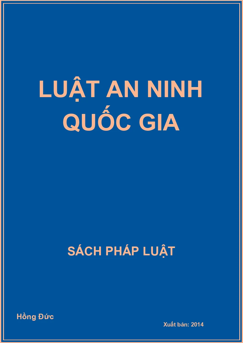 Luật an ninh quốc gia