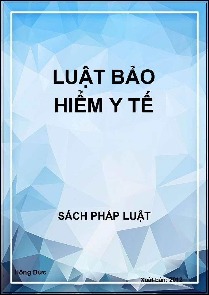Luật bảo hiểm y tế