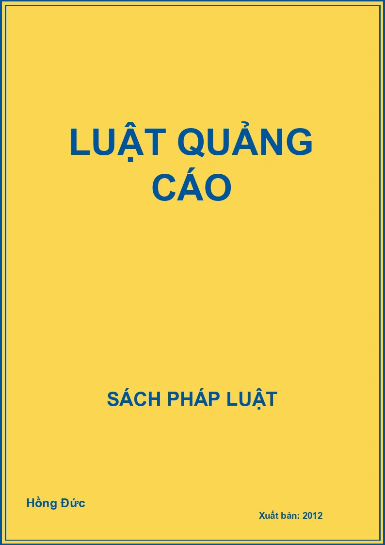 Luật quảng cáo