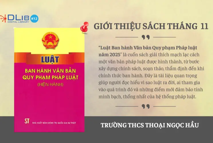 Giới Thiệu Sách Tháng 11