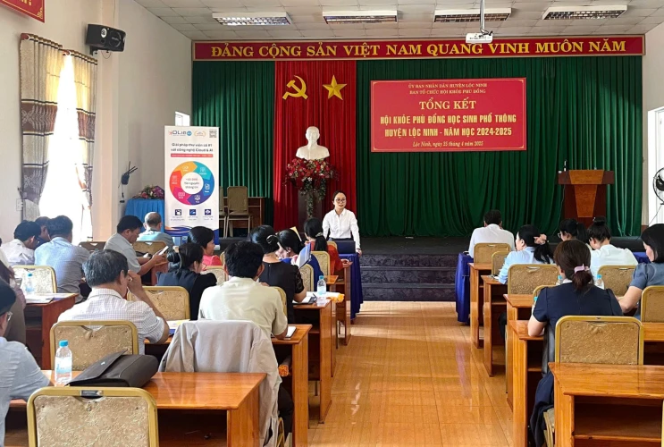 Hội thảo giới thiệu Thư viện số DLib K12 tại Phòng Giáo dục và Đào tạo huyện Lộc Ninh tỉnh Bình Phước