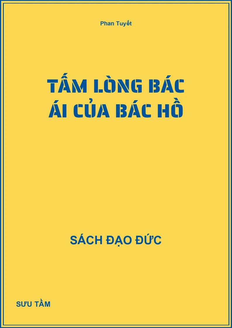 Tấm lòng bác ái của Bác Hồ