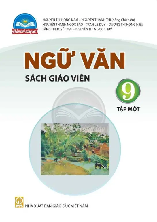 Sách giáo viên Ngữ văn 9 - Tập 1 Chân trời sáng tạo