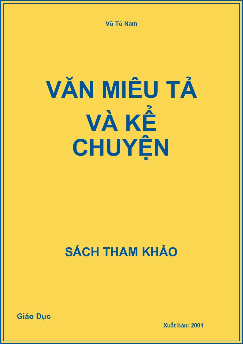 Văn miêu tả và kể chuyện