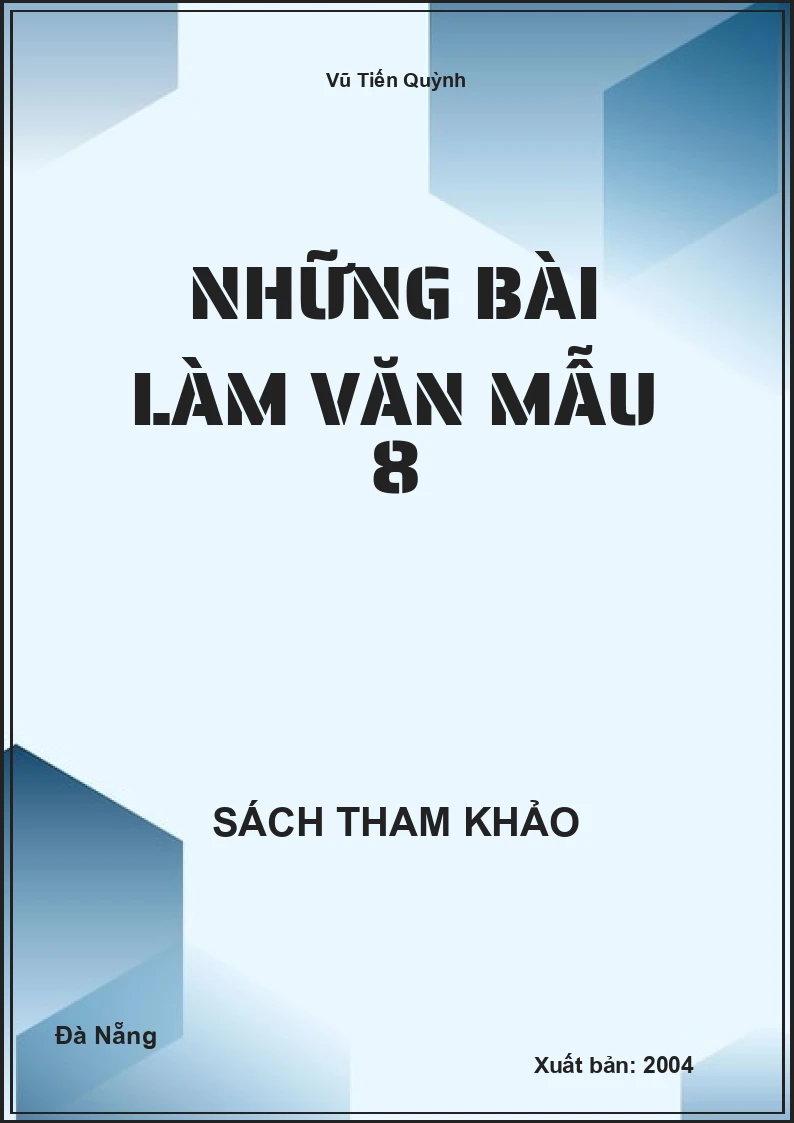 Những bài làm văn mẫu 8