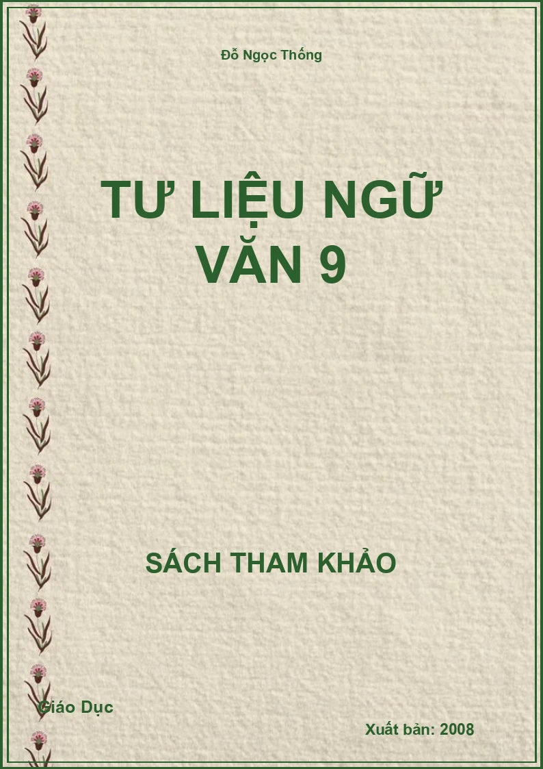 Tư liệu Ngữ văn 9