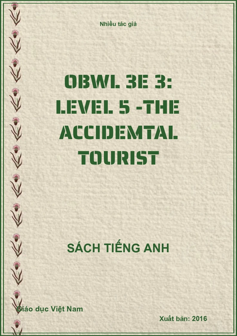 OBWL 3E 3: Level 5 -The accidemtal tourist