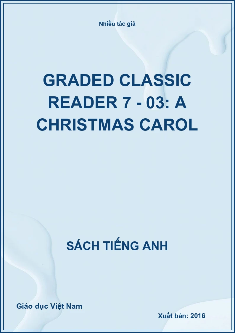 Graded classic reader 7 - 03: A christmas Carol
