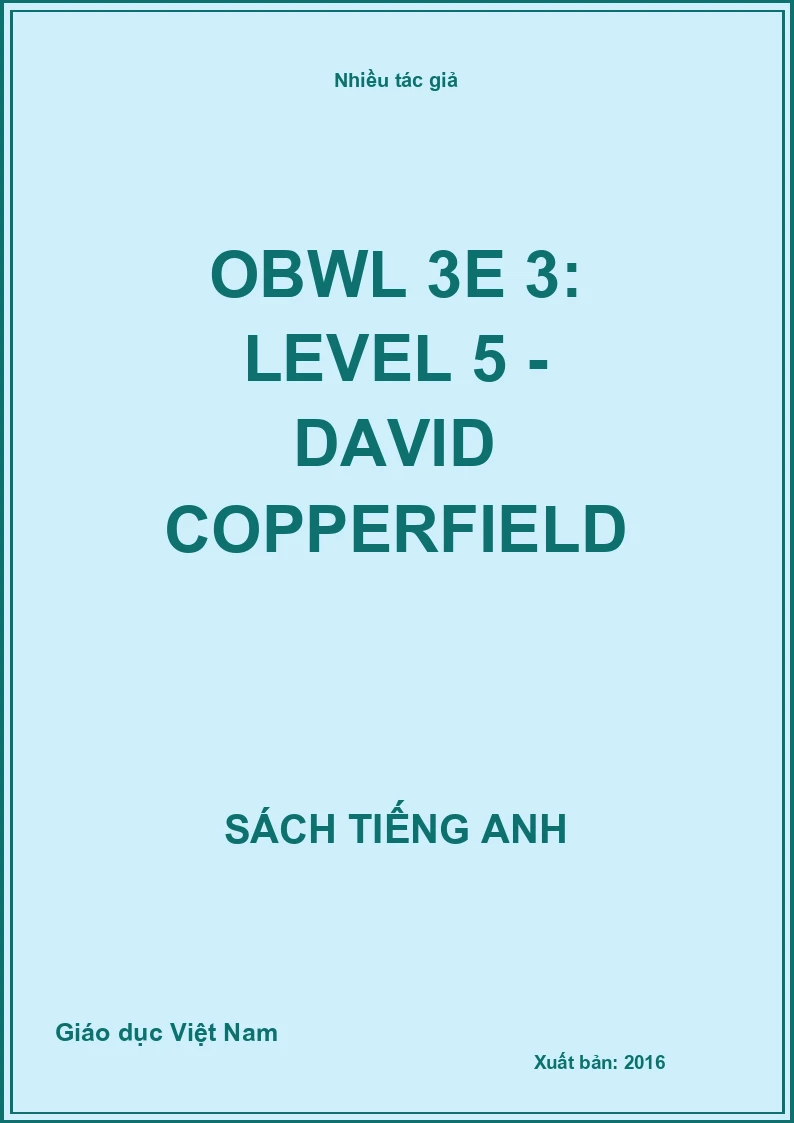 OBWL 3E 3: Level 5 - David Copperfield