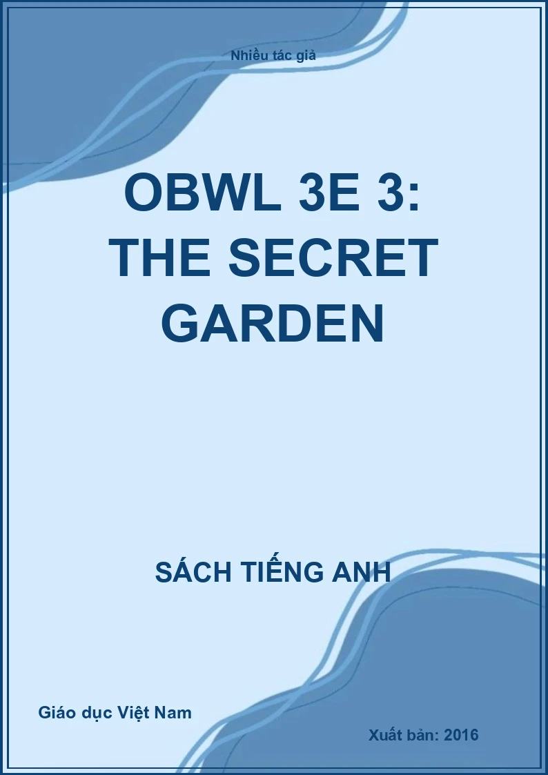 OBWL 3E 3: The Secret Garden