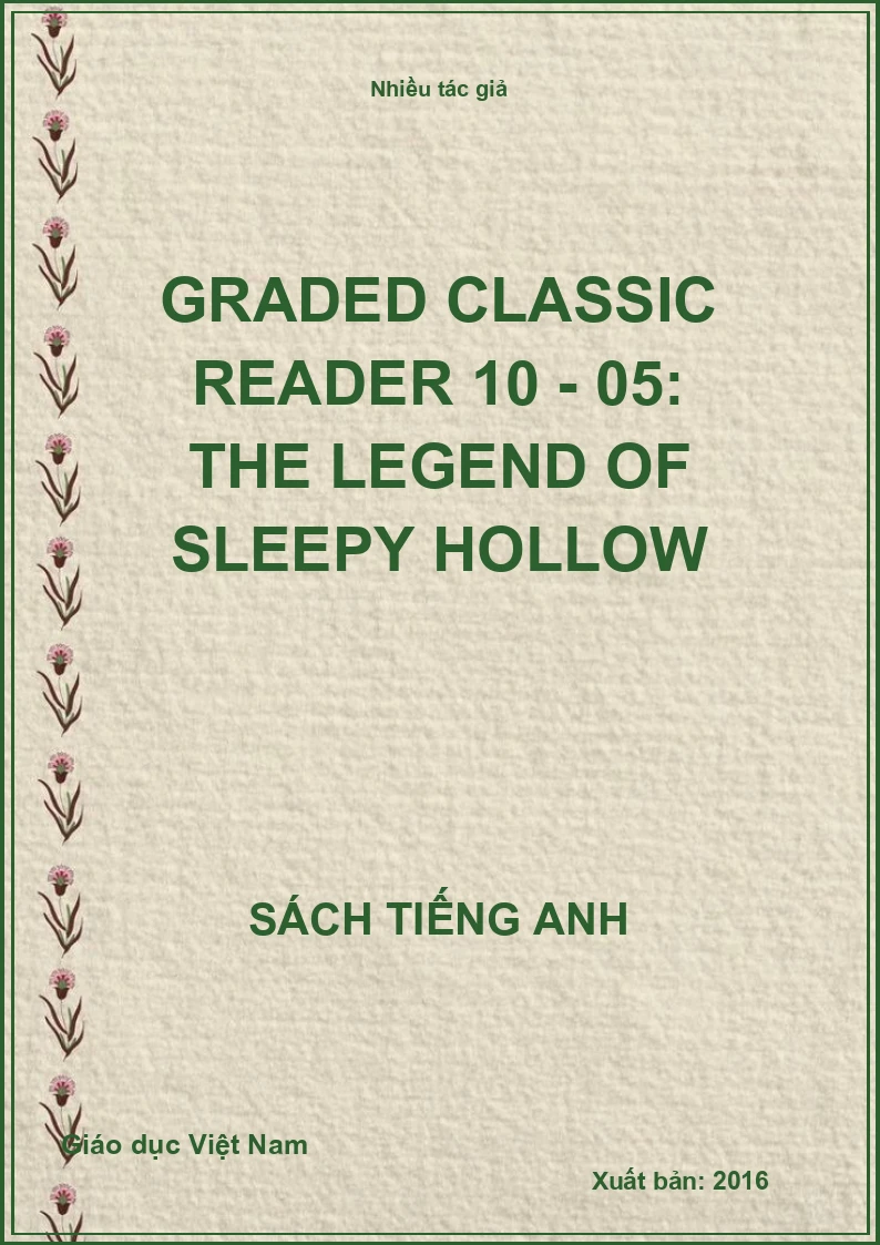 Graded classic reader 10 - 05: The legend of sleepy hollow