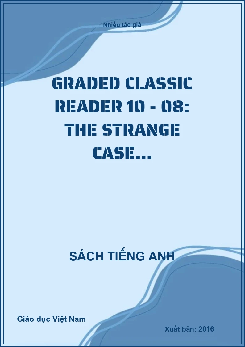 Graded classic reader 10 - 08: the strange case…