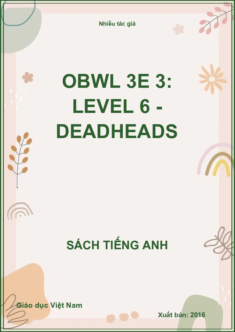OBWL 3E 3: Level 6 - Deadheads