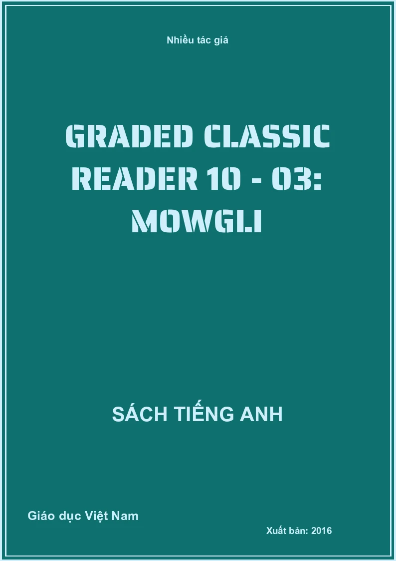 Graded classic reader 10 - 03: Mowgli
