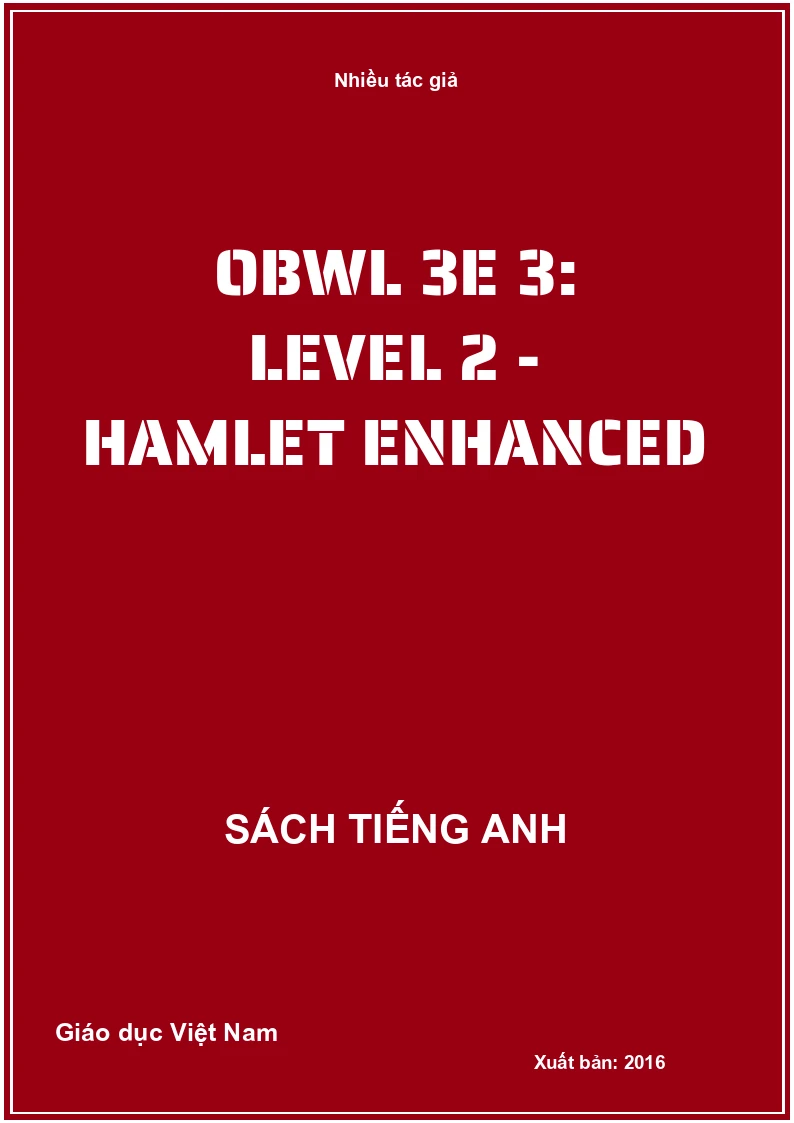 OBWL 3E 3: Level 2 - Hamlet Enhanced