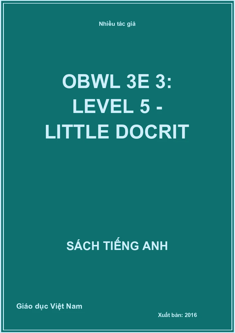 OBWL 3E 3: Level 5 - Little Dorrit