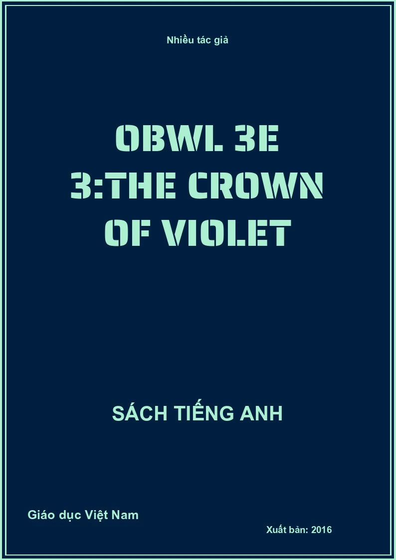 OBWL 3E 3:The crown of Violet