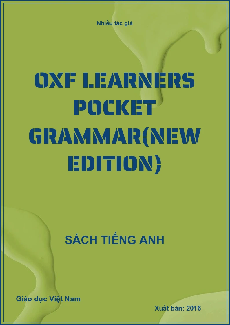 Oxf Learners pocket Grammar(new edition)