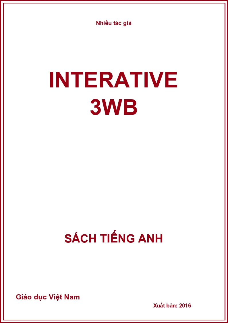 Interative 3WB