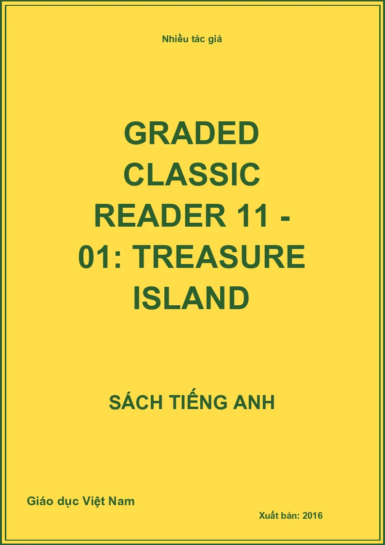Graded classic reader 11 - 01: Treasure Island