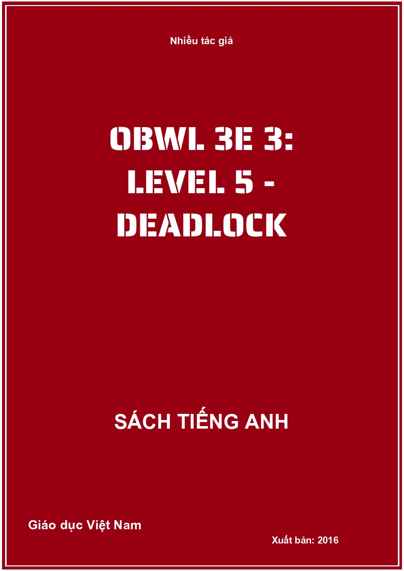 OBWL 3E 3: Level 5 - Deadlock