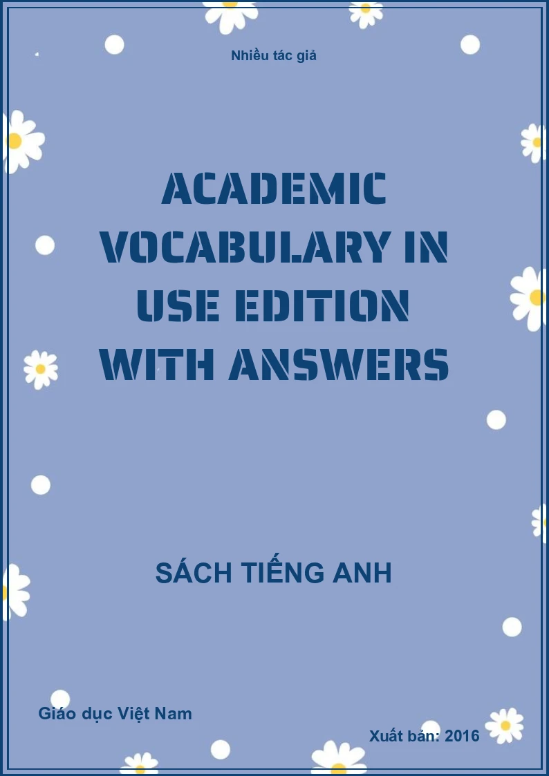 Academic vocabulary in use edition with answers