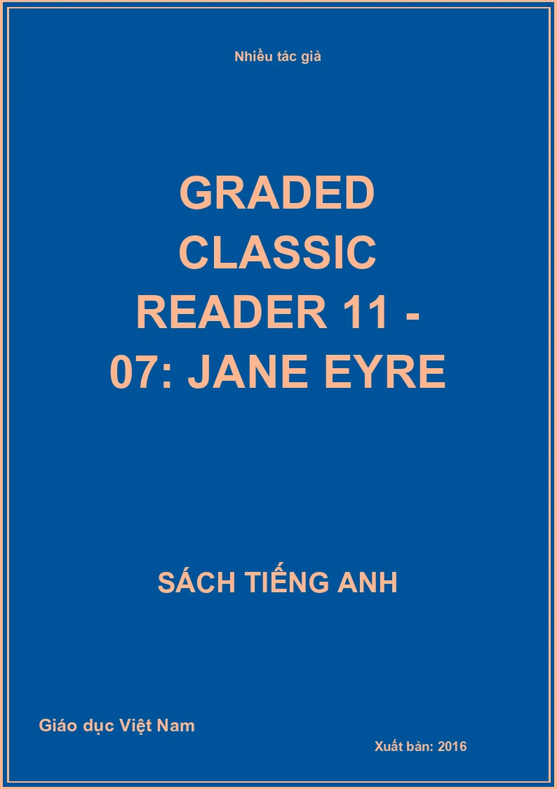Graded classic reader 11 - 07: Jane Eyre