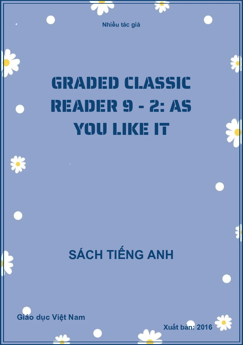 Graded classic reader 9 - 2: As you like it