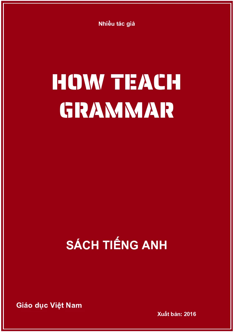 How teach Grammar