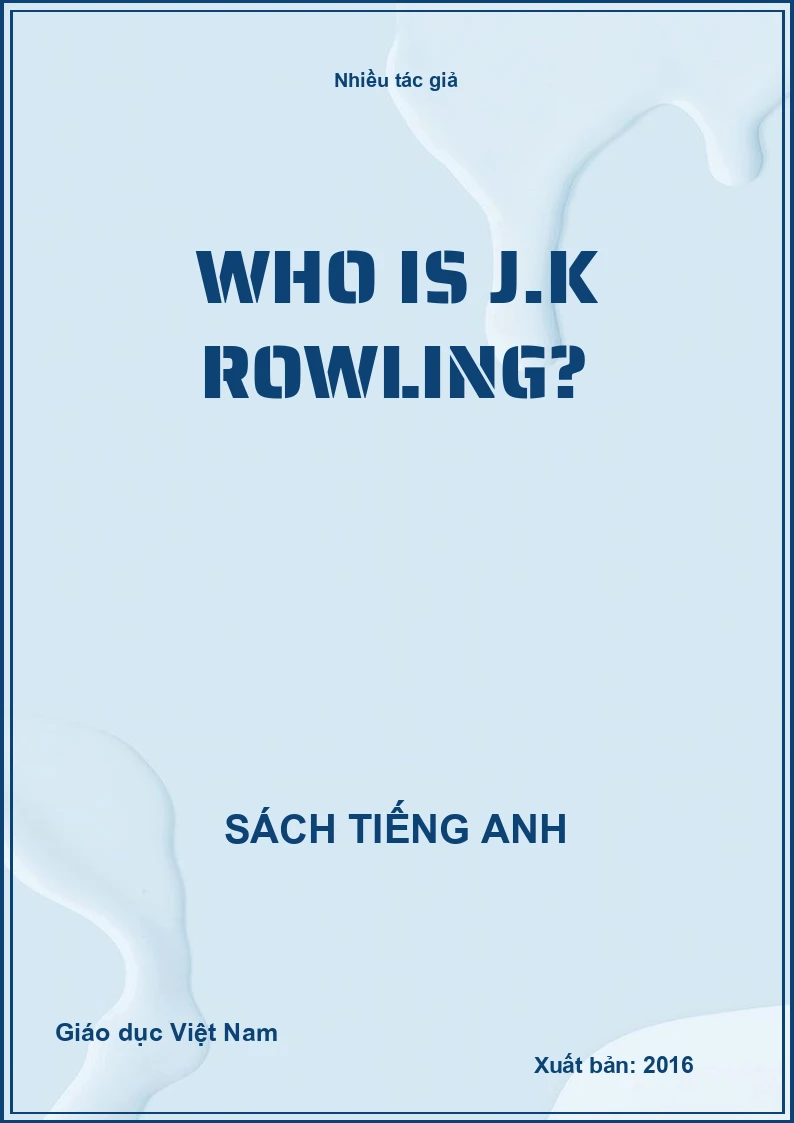 Who is J.K Rowling?