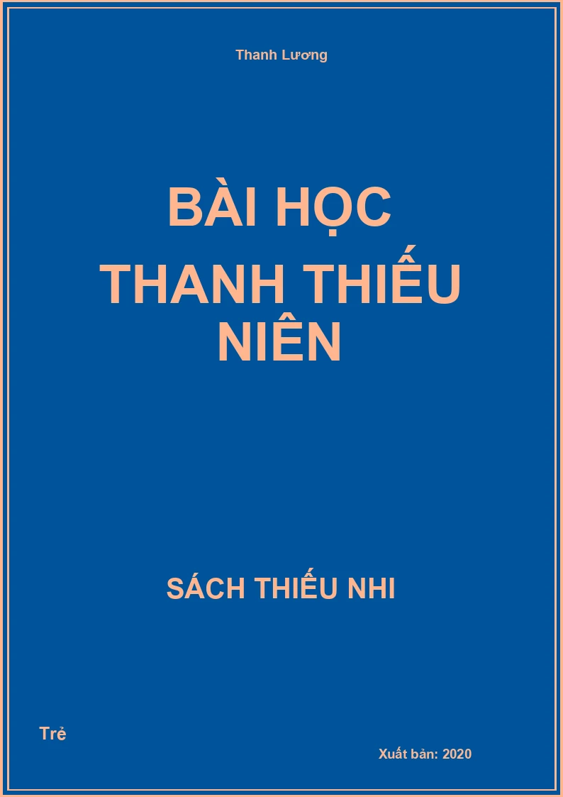 Bài học thanh thiếu niên