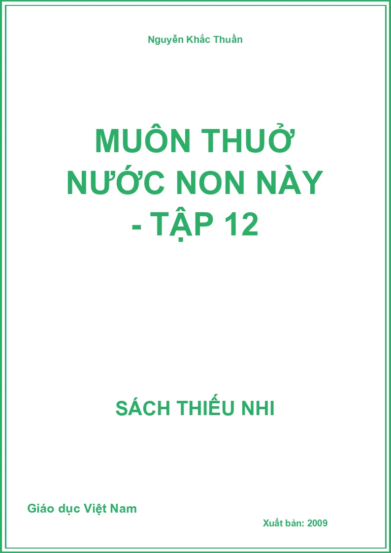 Muôn thuở nước non này - Tập 12