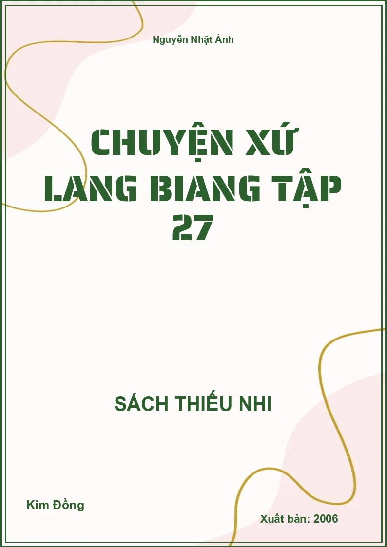 Chuyện xứ Lang Biang Tập 27