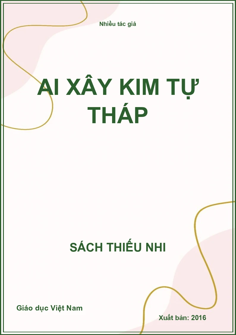 Ai xây Kim Tự Tháp