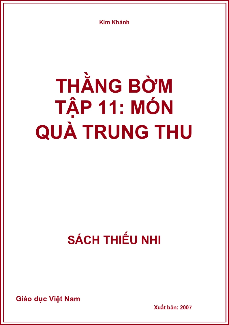 Thằng bờm Tập 11: Món quà Trung Thu