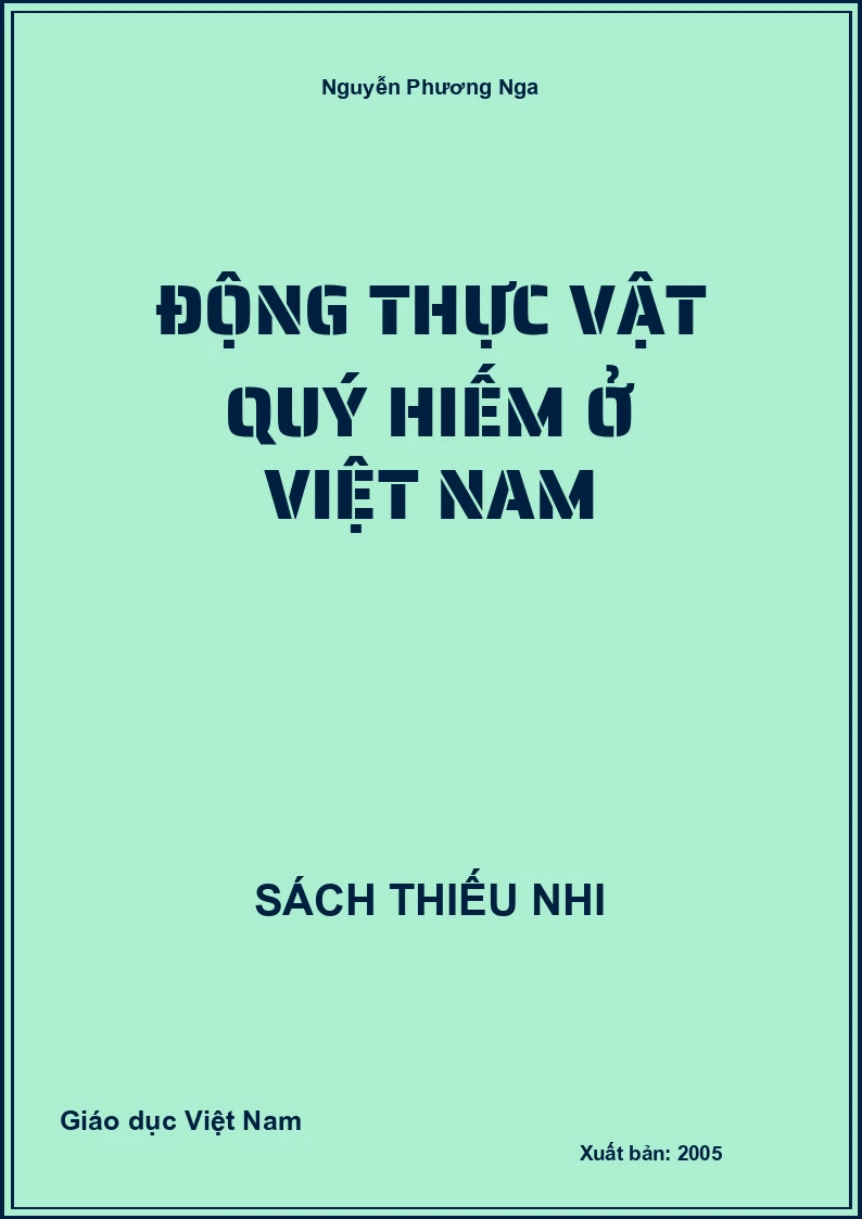 Động thực vật quý hiếm ở Việt Nam