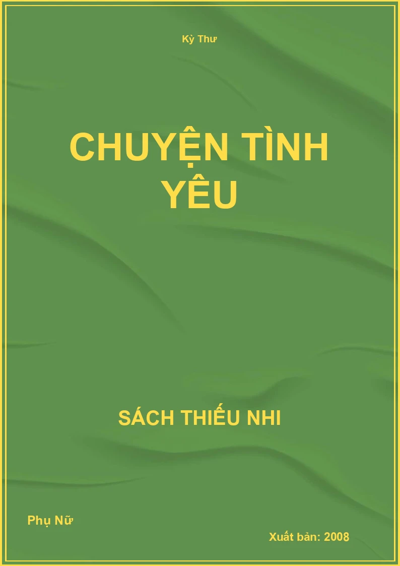 Chuyện tình yêu