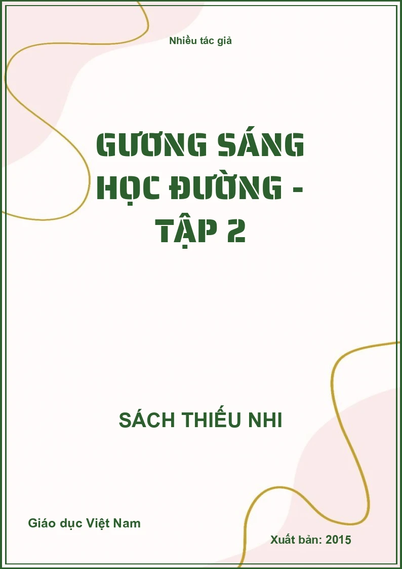 Gương sáng học đường - Tập 2